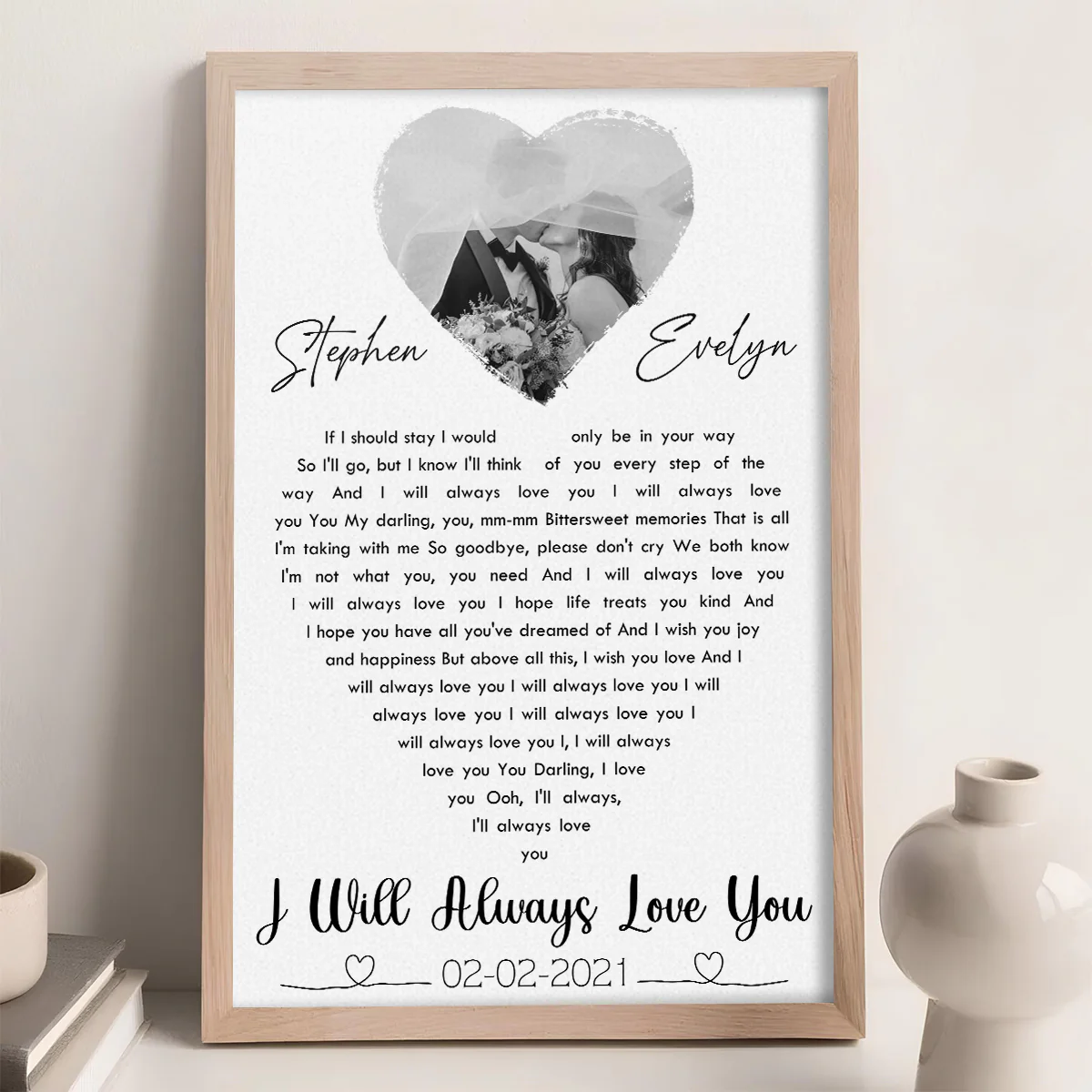 Your Song And Photo - Personalized Custom Poster - Image 3