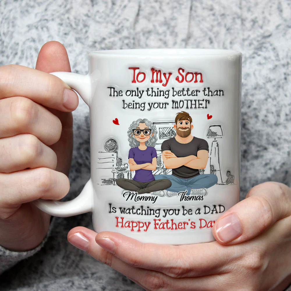 Your Special Day Is Coming - Personalized Custom 3D Inflated Effect Mug - Image 3