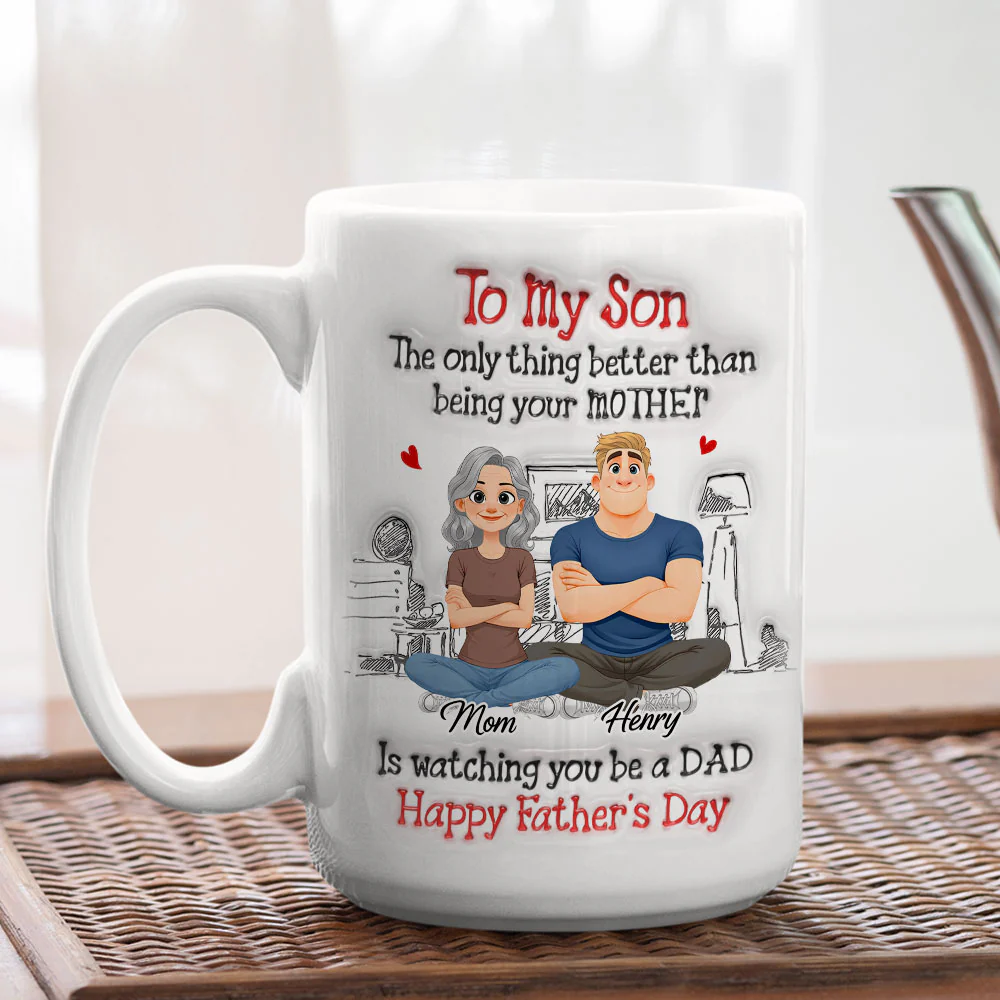 Your Special Day Is Coming - Personalized Custom 3D Inflated Effect Mug - Image 5