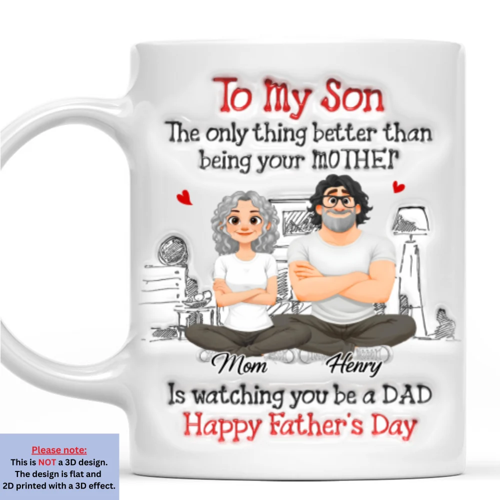 Your Special Day Is Coming - Personalized Custom 3D Inflated Effect Mug - Image 8