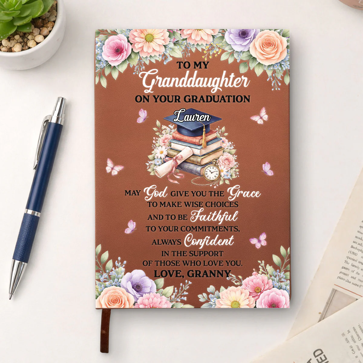 Your Story Starts Now - Personalized Custom Leather Journal - Image 2