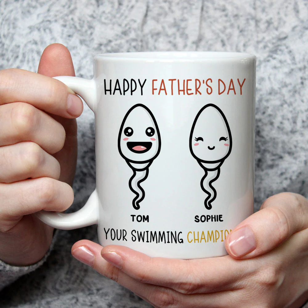 Your Swimming Champions - Personalized Custom Mug - Image 2