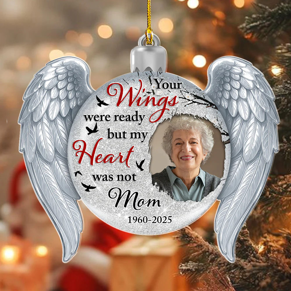 Your Wings - Personalized Custom Acrylic Ornament - Image 3