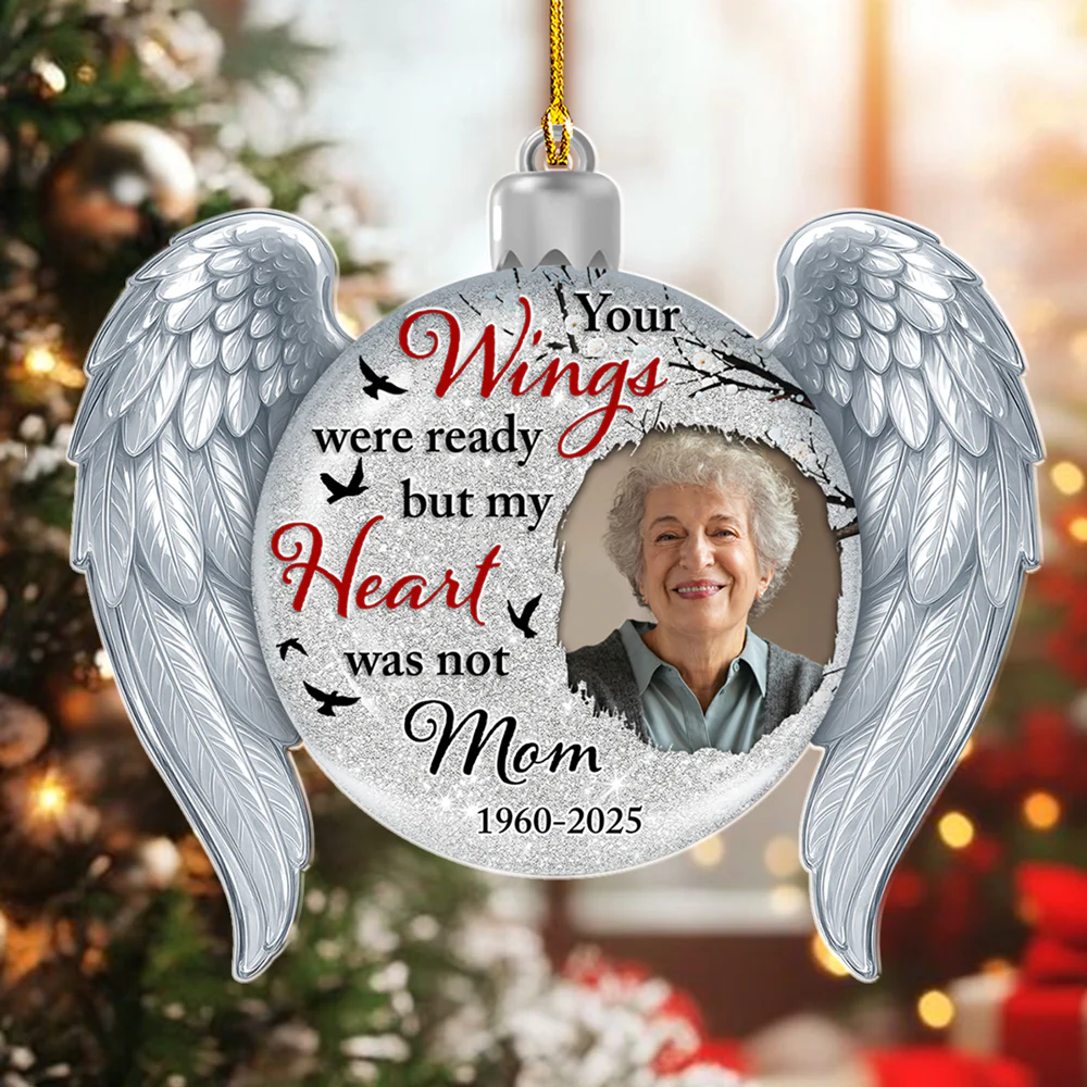 Your Wings - Personalized Custom Acrylic Ornament - Image 4