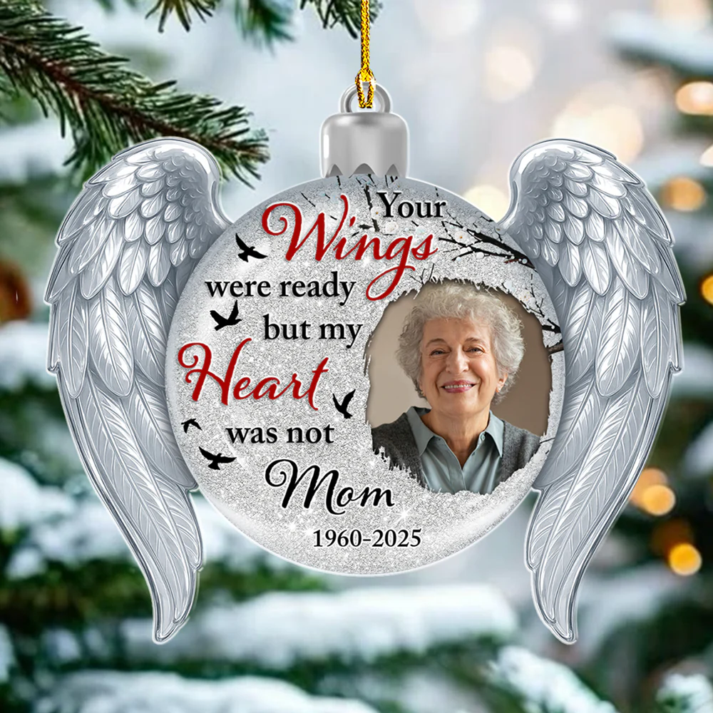 Your Wings - Personalized Custom Acrylic Ornament - Image 5