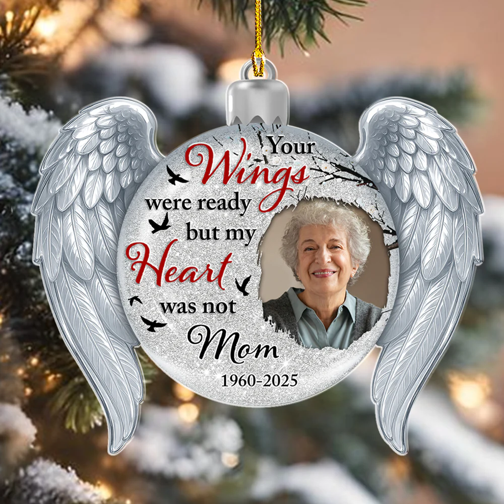 Your Wings - Personalized Custom Acrylic Ornament - Image 6