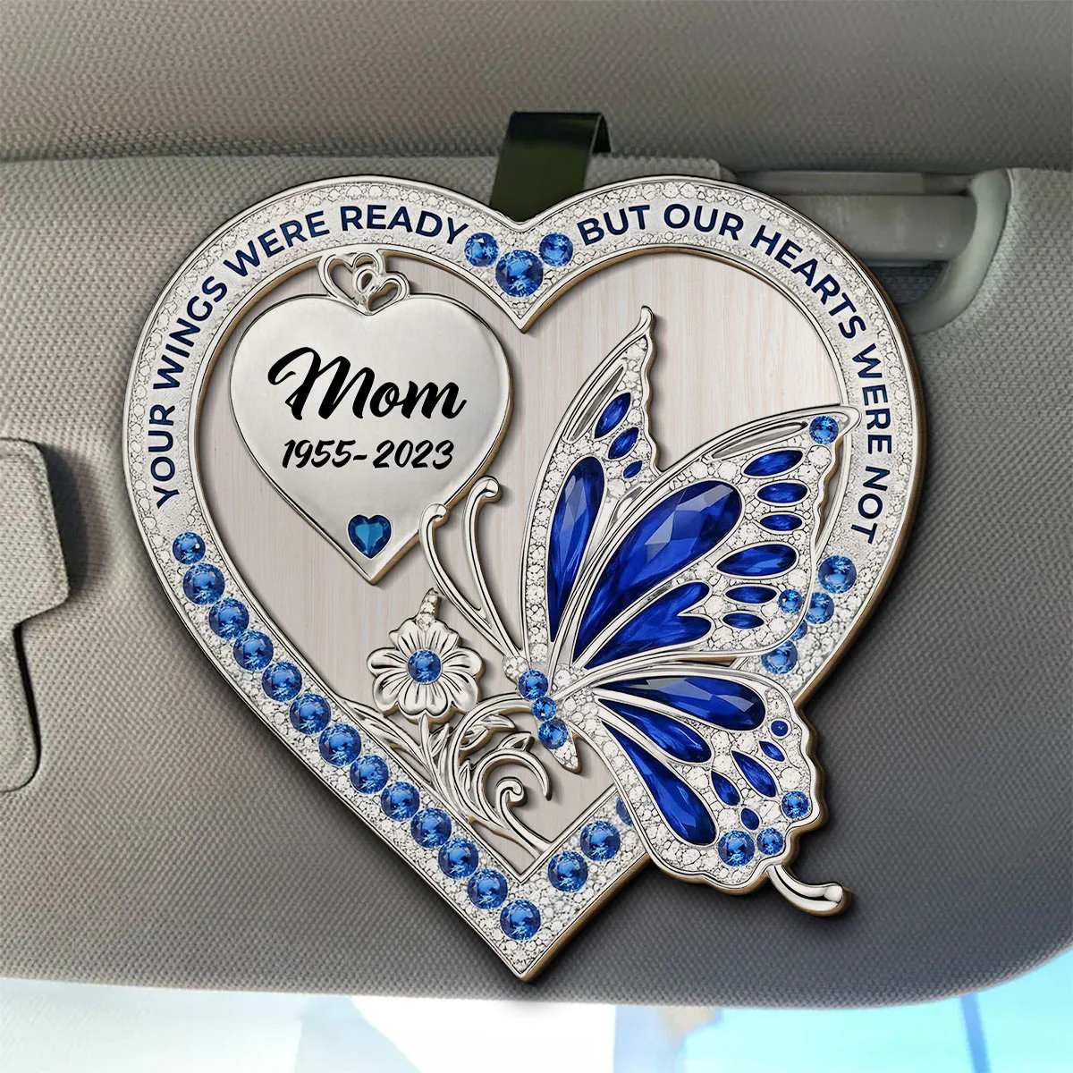 Your Wings - Personalized Custom Car Visor Clip