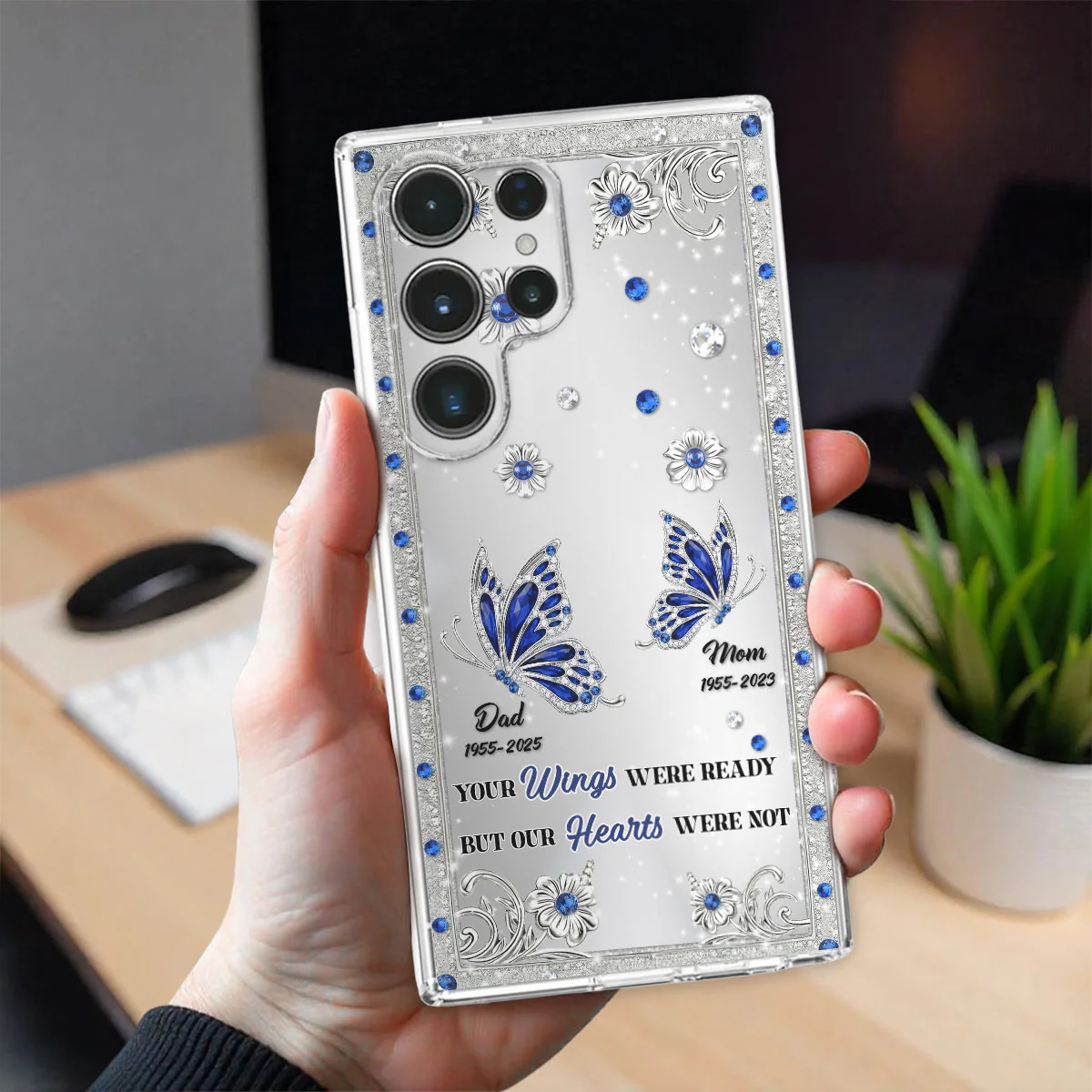 Your Wings - Personalized Custom Phone Case - Image 4