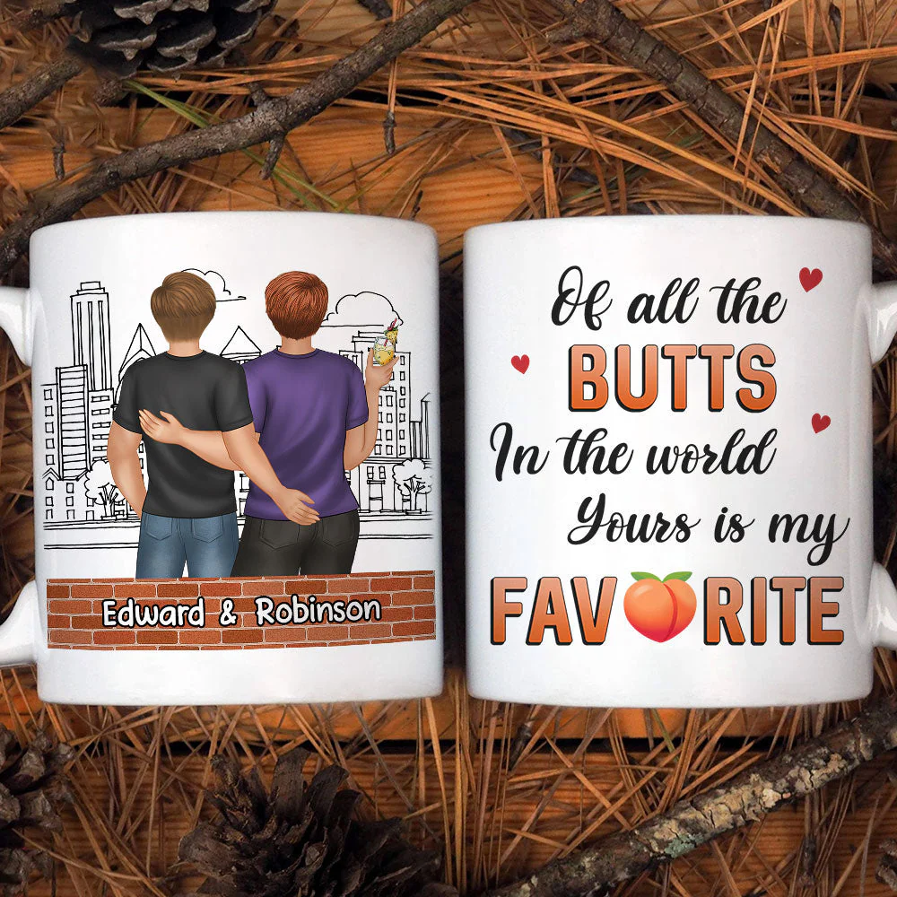 Yours Is My Favorite - Personalized Custom Coffee Mug - Image 2