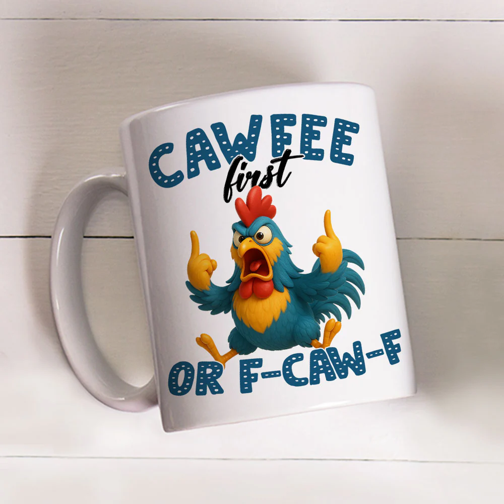 Zero Clucks Given Today - Personalized Custom Coffee Mug - Image 2