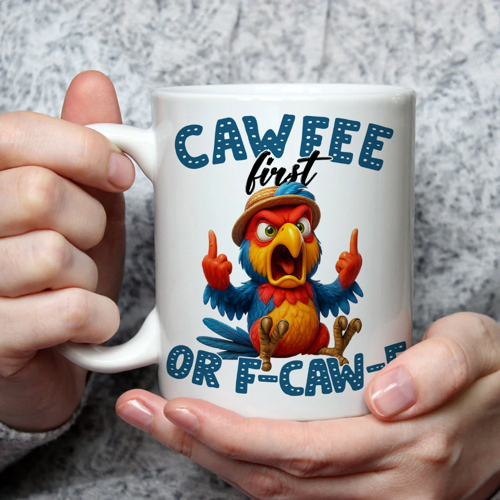 Zero Clucks Given Today - Personalized Custom Coffee Mug - Image 3